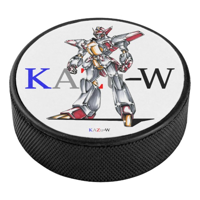 Title 00014 "The Main Character Fuselage" Hockey Puck (3/4)