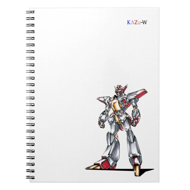 Title 00014 "The Main Character Fuselage" Notebook (Front)