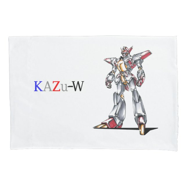 Title 00014 "The Main Character Fuselage" Pillowcase (Front)