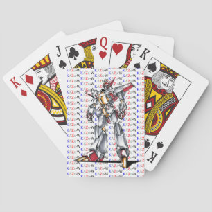 Title 00014 "The Main Character Fuselage" Playing Cards