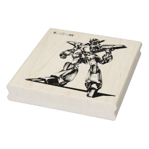 Title 00014 "The Main Character Fuselage" Rubber Stamp
