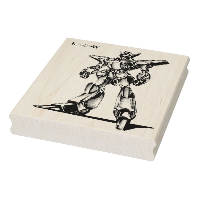 Title 00014 "The Main Character Fuselage" Rubber Stamp (Stamp)
