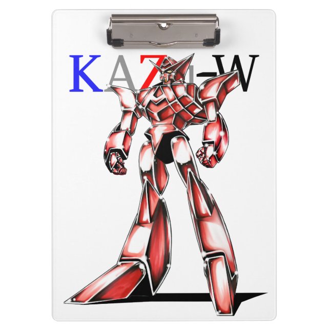 Title: 00016 "Ace Robot" Clipboard (Front)