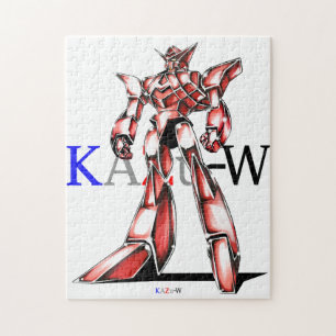 Title 00016 "Ace Robot" Pattern 1 Jigsaw Puzzle
