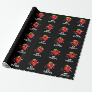 title_black Dark BG Wrapping Paper