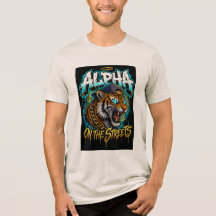 Title: Colourful Tiger Streetwear T-Shirt