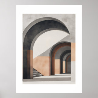 Title: Corridors of Quiet Geometry Poster