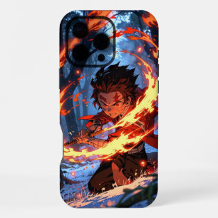 Title: Demon Slayer Phone Case: Tanjiro Hinokami iPhone 16 Pro Max Case