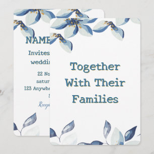 Title: Elegant Custom Wedding Invitation 4
