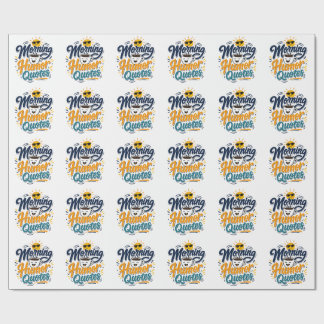 Title: Good Morning Sunshine Sticker – Funny Morni Wrapping Paper