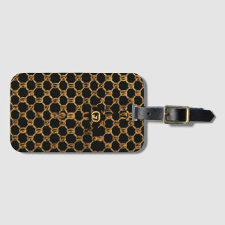 **Title:** Gucci-Inspired Luxe Luggage Tag **Desc