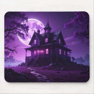 Title: Haunted Moonlight – Gothic Fantasy Mouse Pa Mouse Pad