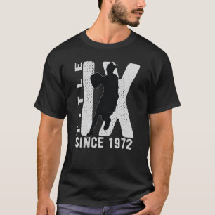 Title IX 50th Anniversary US Education Amendments T-Shirt