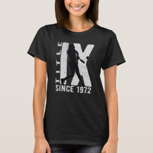 Title IX 50th Anniversary US Education Amendments  T-Shirt