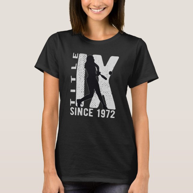 Title IX 50th Anniversary US Education Amendments  T-Shirt (Front)