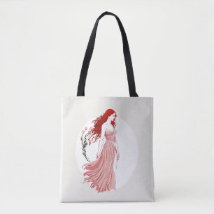 Title: Minimalist Persephone Tote Bag  Embrace the