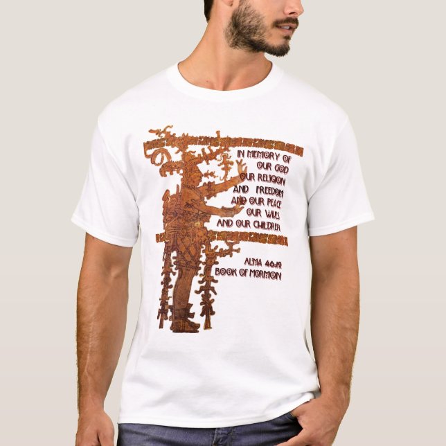 Title of Liberty: Book of Mormon Story T-Shirt (Front)