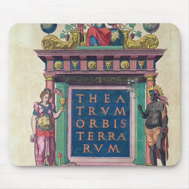 Title page, 3rd edition 'Theatrun Orbis Mouse Pad (Front)