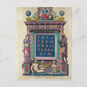 Title page, 3rd edition 'Theatrun Orbis Postcard