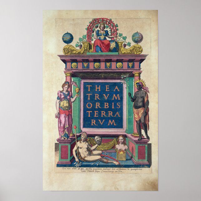Title page, 3rd edition 'Theatrun Orbis Poster (Front)