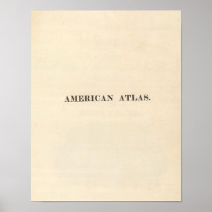 Title Page American Atlas Poster
