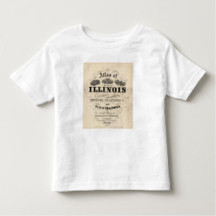 Title Page Atlas of the State of Illinois Toddler T-Shirt