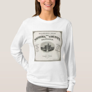 Title Page Atlas Sonoma County, California T-Shirt