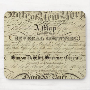 Title Page Atlas, State of New York Mouse Pad