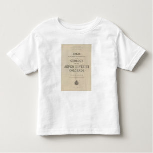 Title Page Atlas to the Geology Toddler T-Shirt