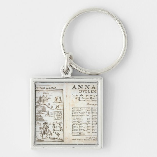 Title page for 'Annalia Dubrensia: Upon the Yeerel Key Ring (Front)