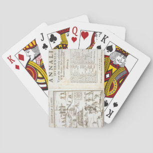 Title page for 'Annalia Dubrensia: Upon the Yeerel Playing Cards