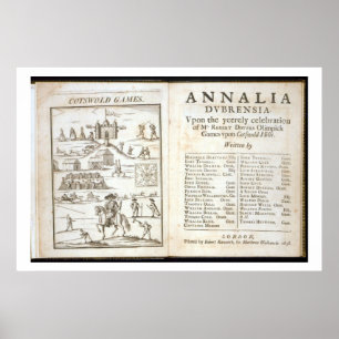 Title page for 'Annalia Dubrensia: Upon the Yeerel Poster