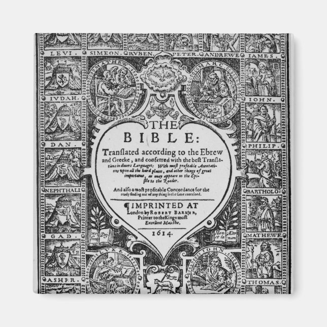 Title page for the English translation Magnet (Front)