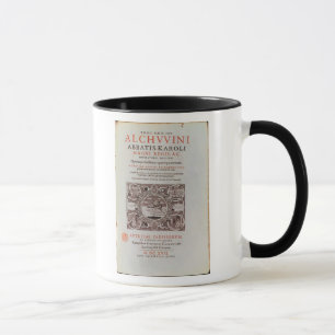 Title Page from 'Abbatis Karoli Magni Regis' Mug