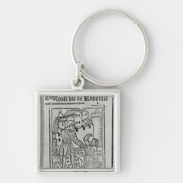 Title page from 'La Terrible et Merveille�' Key Ring (Front)