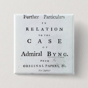 Title page from 'Some Further Particulars 15 Cm Square Badge