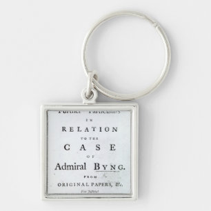 Title page from 'Some Further Particulars Key Ring