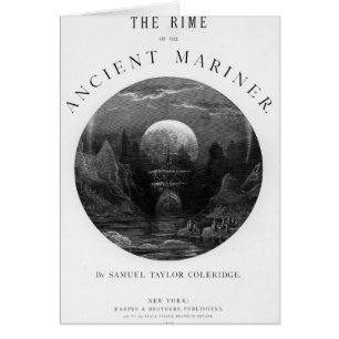 Title page from 'The Rime of the Ancient Mariner'