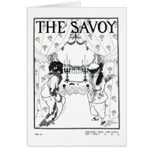 Title page from 'The Savoy' No. 1 and 2, 1896 (lit