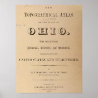 Title Page of a Topographical Atlas