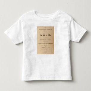 Title Page of a Topographical Atlas Toddler T-Shirt
