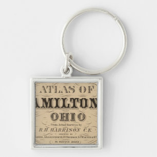Title Page of Hamilton County Atlas Key Ring