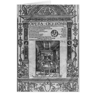 Title page of 'Opera Ciceronis', published 1520