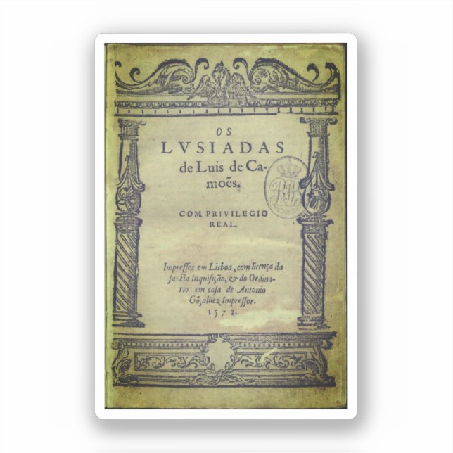 Title page of Os Lusíadas - 1572 ed (Front)