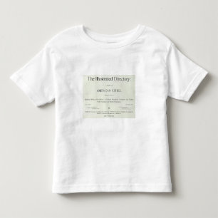 Title Page of San Francisco California Toddler T-Shirt