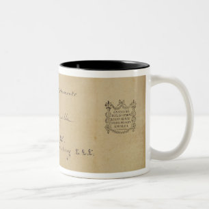 Title page of the 'Brandenburg Concertos' Two-Tone Coffee Mug