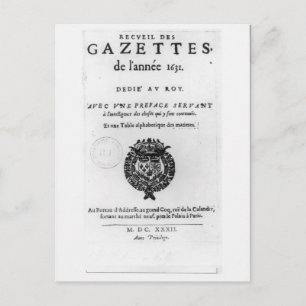 Title page of the first collection of 'La Postcard