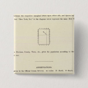 Title Page of Verso Indexed Atlas 15 Cm Square Badge