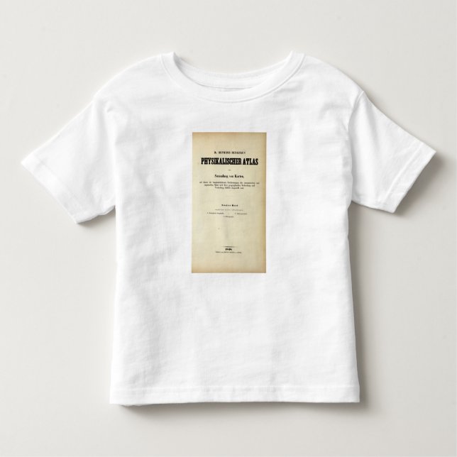 Title Page Physical Atlas v 2 Toddler T-Shirt (Front)