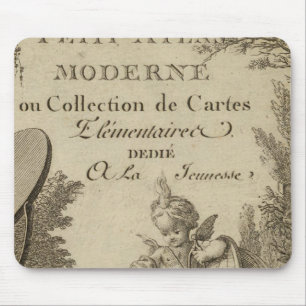 Title Page Small modern atlas Mouse Pad